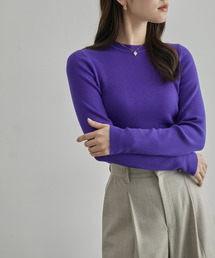 ROPE' | ウールクルーネックリブニット(ニット/セーター)