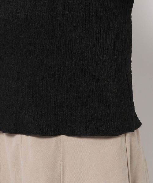 mysty woman（ミスティウーマン）の「プリーツクシュクシュプルオーバー　994447（Tシャツ/カットソー・レディース・グレイッシュブルー/アイボリー/ブラック・FREE）」の15枚目の写真