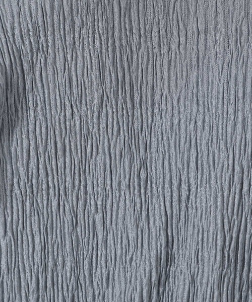 mysty woman（ミスティウーマン）の「プリーツクシュクシュプルオーバー　994447（Tシャツ/カットソー・レディース・グレイッシュブルー/アイボリー/ブラック・FREE）」の18枚目の写真