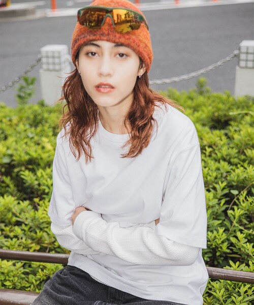 BEAMS（ビームス）の「BEAMS / プレーン クルーネック Tシャツ（Tシャツ/カットソー・メンズ・ブラック/ホワイト・M/L/XL/S）」の4枚目の写真