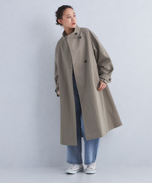 size SHORT/TALLあり］SENTDALE WOOL スタンドカラー ロング コート