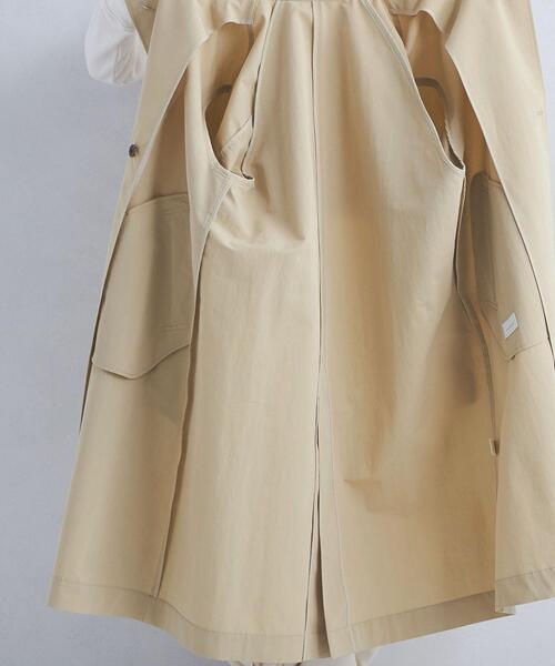 【新品未使用】green label relaxing スタンドカラーコート　Ｌ green label relaxing（グリーンレーベルリラクシング）の