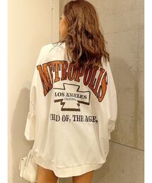 METROPOLISグラインダードルマンスウェットトップス