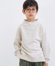 キッズ 裏毛ハイネックトップス
