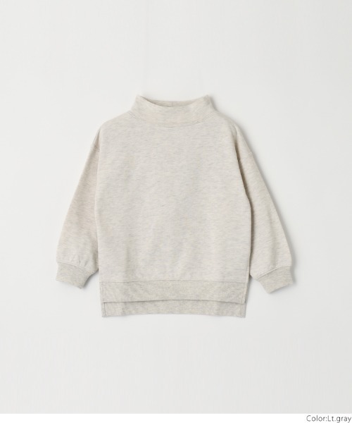 coca（coca）（コカ）の「キッズ 裏毛ハイネックトップス（スウェット・キッズ・ライトグレー/ブラウン・110/120/130/140）」の12枚目の写真