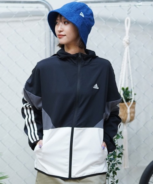 【万国旗タグ】adidas アディダス ナイロンジャケット 刺繍ロゴ XL相当 adidas アディダス ナイロンジャケット 刺繍ロゴ O C99309543