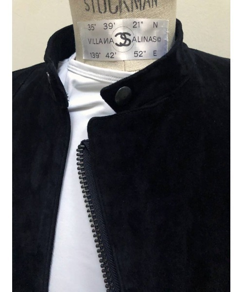 FranCisT_MOR.K.S.（フランシストモークス）の「FranCisT_MOR.K.S./フランシスト モークス/Super Stretch Lamb Suede Leather ASM Riders Jacket  LAMB LEATHER（ライダースジャケット・メンズ・ブラック・3）」の7枚目の写真