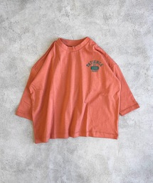 BIG FIELD | 【COTTON from U.S.A】プリントビッグロンT（90～150cm）(Tシャツ/カットソー)