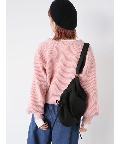 ehka sopo（エヘカソポ）の「パール付カーディガン（カーディガン/ボレロ・レディース・ピンク/ブラック/オフホワイト/ブルー・F）」の15枚目の写真