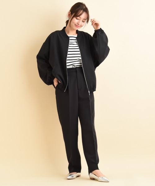 actuel（アクチュエル）の「【ａｃｔｕｅｌ】マットウェザーブルゾン（ブルゾン・レディース・ライトベージュ/カーキ/ブラック・FREE）」の16枚目の写真