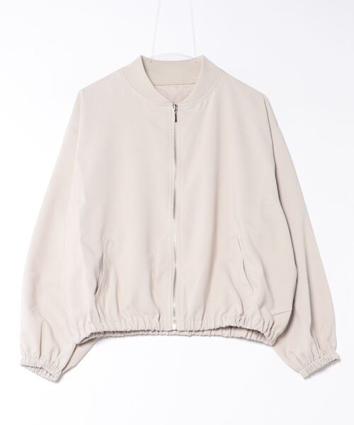 actuel（アクチュエル）の「【ａｃｔｕｅｌ】マットウェザーブルゾン（ブルゾン・レディース・ライトベージュ/カーキ/ブラック・FREE）」の22枚目の写真