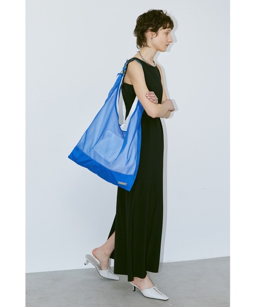 un/neu（アンノイ）の「マルチWAYメッシュレイヤードバッグ / 軽量 / A4収納可能 / ショルダーバッグ（トートバッグ・レディース・グレー/ブラック/ブルー・FREE）」の20枚目の写真