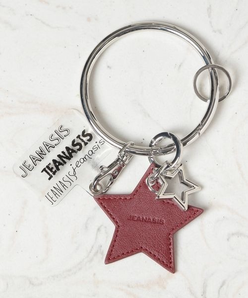 JEANASIS（ジーナシス）の「チャームツキスマホリングストラップ/996783（スマホグッズ・レディース・シルバー/ブラック/シルバー系その他/ブラック系その他/ホワイト/ホワイト系その他/レッド/レッド系その他/グリーン/パープル系その他2/パープル/グリーン系その他2・FREE）」の10枚目の写真