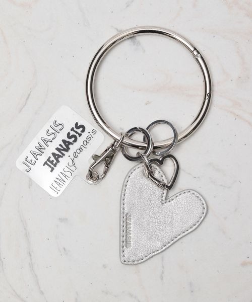 JEANASIS（ジーナシス）の「チャームツキスマホリングストラップ/996783（スマホグッズ・レディース・シルバー/ブラック/シルバー系その他/ブラック系その他/ホワイト/ホワイト系その他/レッド/レッド系その他/グリーン/パープル系その他2/パープル/グリーン系その他2・FREE）」の11枚目の写真