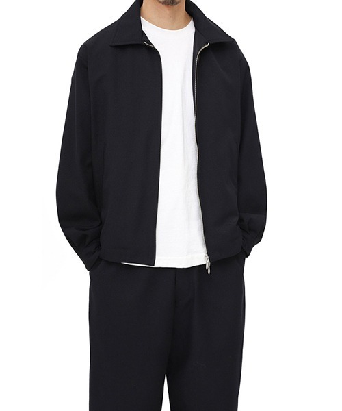 GOLD（ゴールド）の「東洋エンタープライズ GOLD / ゴールド：WOOL GABARDINE WORK JACKET：23B-GL15366[MUS]（ブルゾン・メンズ・ネイビー・M）」の9枚目の写真