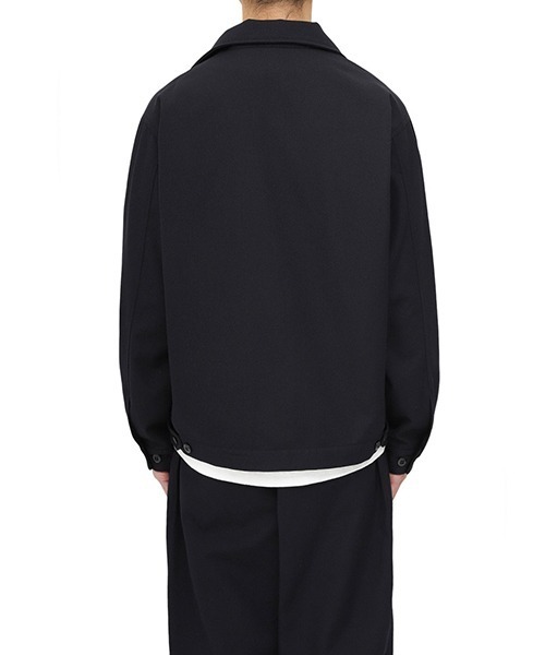 GOLD（ゴールド）の「東洋エンタープライズ GOLD / ゴールド：WOOL GABARDINE WORK JACKET：23B-GL15366[MUS]（ブルゾン・メンズ・ネイビー・M）」の11枚目の写真