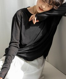 NOLLEY’S | MY STANDARD ルーズシアーロンT(Tシャツ/カットソー)