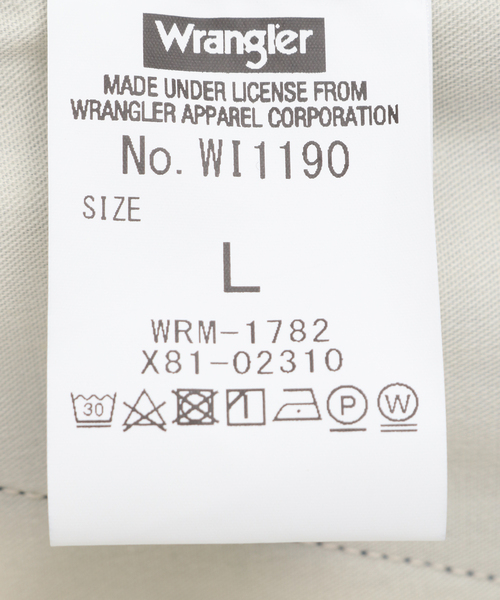 JOINT WORKS(ジョイントワークス)の「【Wrangler/ラングラー】 WRANCHER WIDE(スラックス・メンズ・ブラック/ネイビー・LARGE/MEDIUM)」の18枚目の写真
