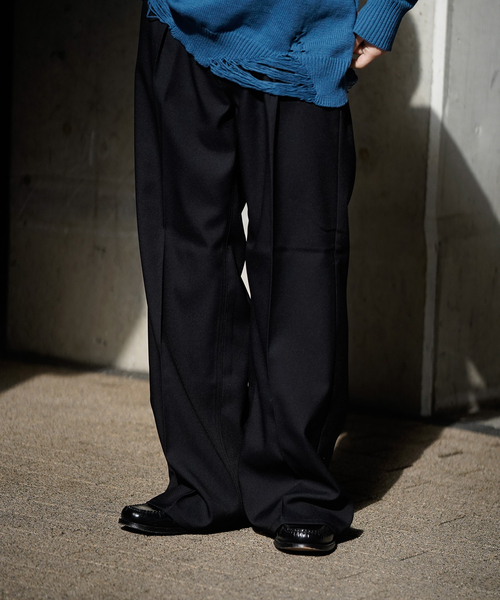 JOINT WORKS(ジョイントワークス)の「【Wrangler/ラングラー】 WRANCHER WIDE(スラックス・メンズ・ブラック/ネイビー・LARGE/MEDIUM)」の22枚目の写真