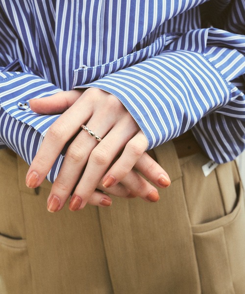 RUBY AND YOU（ルビーアンドユー）の「［select］ドロップリング（リング・レディース・シルバー・FREE）」の5枚目の写真