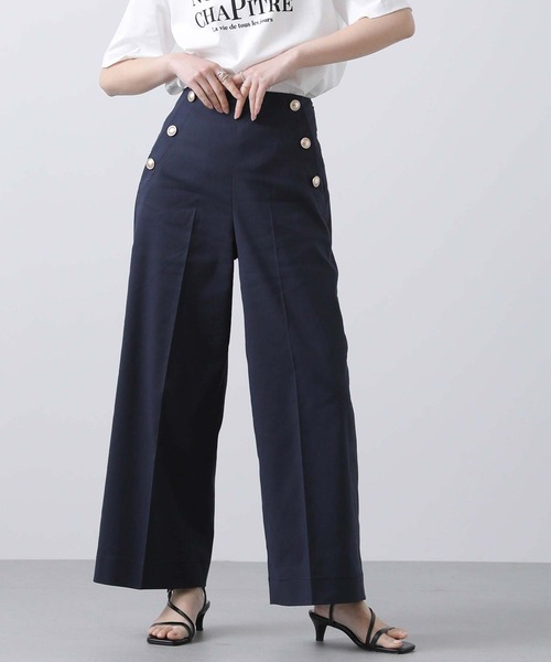 Gready Brilliant(グレディブリリアン)の「CPマリンセミワイドパンツ(その他パンツ・レディース・オフホワイト/ネイビー・36/38)」の7枚目の写真