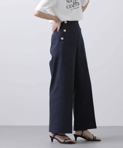 Gready Brilliant(グレディブリリアン)の「CPマリンセミワイドパンツ(その他パンツ・レディース・オフホワイト/ネイビー・36/38)」の8枚目の写真