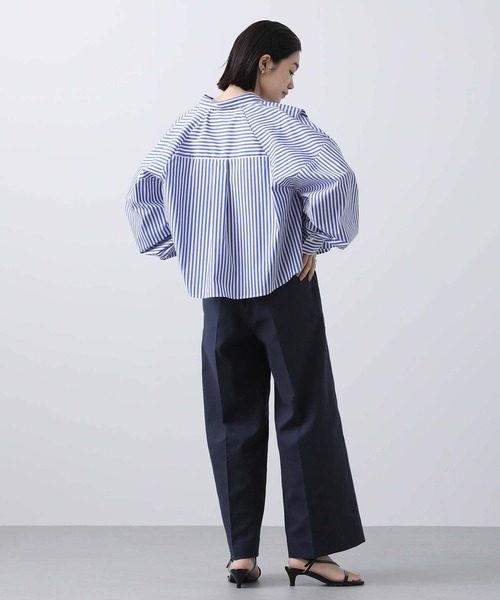 Gready Brilliant(グレディブリリアン)の「CPマリンセミワイドパンツ(その他パンツ・レディース・オフホワイト/ネイビー・36/38)」の13枚目の写真