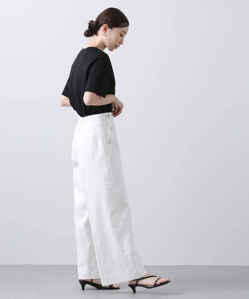 Gready Brilliant(グレディブリリアン)の「CPマリンセミワイドパンツ(その他パンツ・レディース・オフホワイト/ネイビー・36/38)」の21枚目の写真