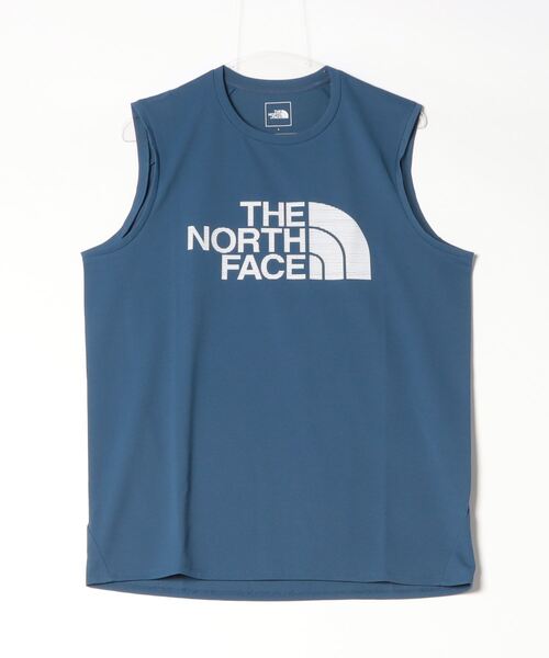 THE NORTH FACE(ザノースフェイス)の「ザ ノース フェイス THE NORTH FACE S/L GTD Logo Crew_スリーブレスGTDロゴクルー(タンクトップ・メンズ・ネイビー・S/M/L/LL)」の1枚目の写真
