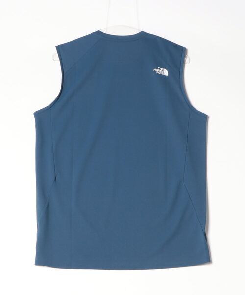 THE NORTH FACE(ザノースフェイス)の「ザ ノース フェイス THE NORTH FACE S/L GTD Logo Crew_スリーブレスGTDロゴクルー(タンクトップ・メンズ・ネイビー・S/M/L/LL)」の2枚目の写真