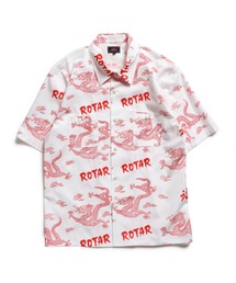 Asian Dragon Textile Aloha Shirt
