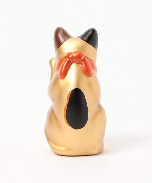 中外陶園 × BEAMS JAPAN別注 まねき犬 左手 ２体セット BEAMS JAPAN（ビームス ジャパン）【別注】中外陶園 / 橙 招き犬