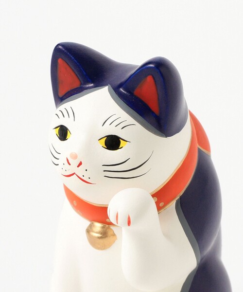 音夢　猫猫Ｓ10/23 中外陶園 / 別注 まねき猫 左手 3号（インテリア雑貨）｜BEAMS JAPAN