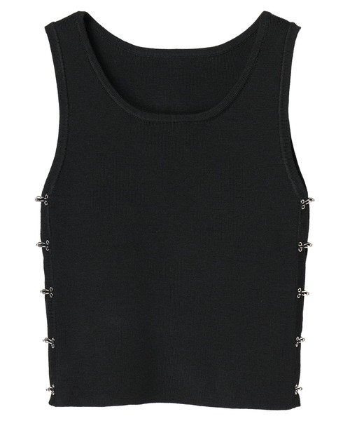 DURAS(デュラス)の「Hook design tank(タンクトップ・レディース・ホワイト/グリーン/ブラック・FREE)」の4枚目の写真