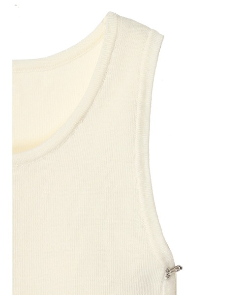 DURAS(デュラス)の「Hook design tank(タンクトップ・レディース・ホワイト/グリーン/ブラック・FREE)」の9枚目の写真