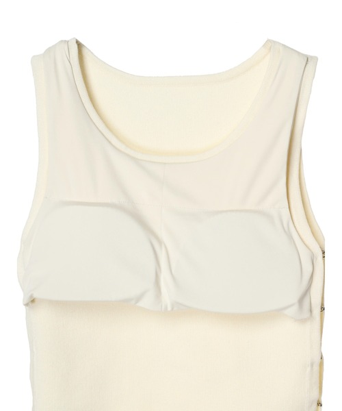 DURAS(デュラス)の「Hook design tank(タンクトップ・レディース・ホワイト/グリーン/ブラック・FREE)」の12枚目の写真