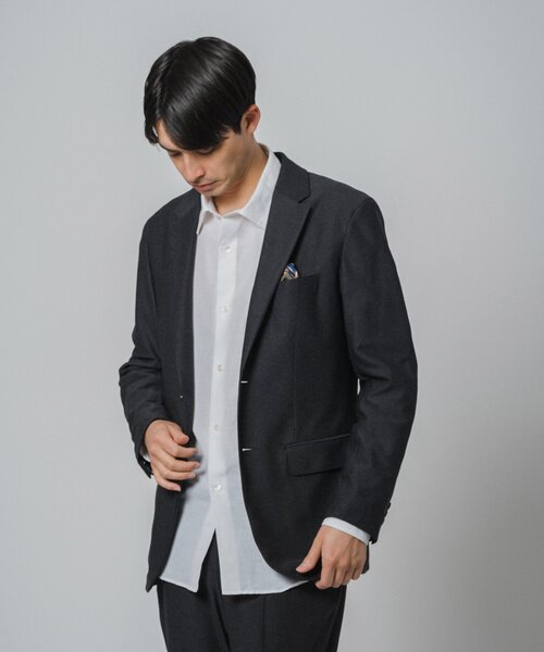 EDIFICE(エディフィス)の「”ストレッチ機能”ドライ バスケット 2Bジャケット【セットアップ着用可】(セットアップ・メンズ・ベージュ/ネイビー/ブラック・X-LARGE/LARGE/MEDIUM/SMALL)」の10枚目の写真