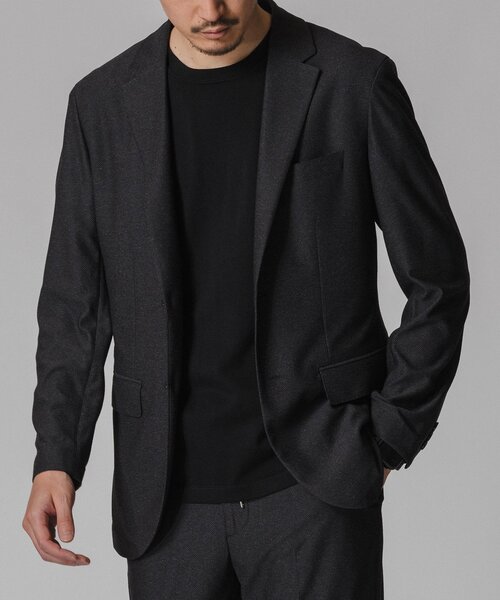 EDIFICE(エディフィス)の「”ストレッチ機能”ドライ バスケット 2Bジャケット【セットアップ着用可】(セットアップ・メンズ・ベージュ/ネイビー/ブラック・X-LARGE/LARGE/MEDIUM/SMALL)」の14枚目の写真