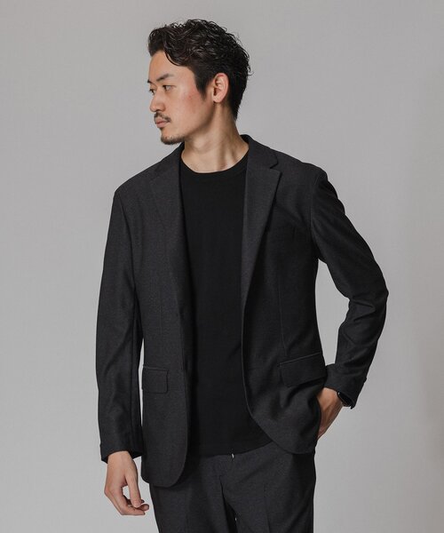 EDIFICE(エディフィス)の「”ストレッチ機能”ドライ バスケット 2Bジャケット【セットアップ着用可】(セットアップ・メンズ・ベージュ/ネイビー/ブラック・X-LARGE/LARGE/MEDIUM/SMALL)」の15枚目の写真