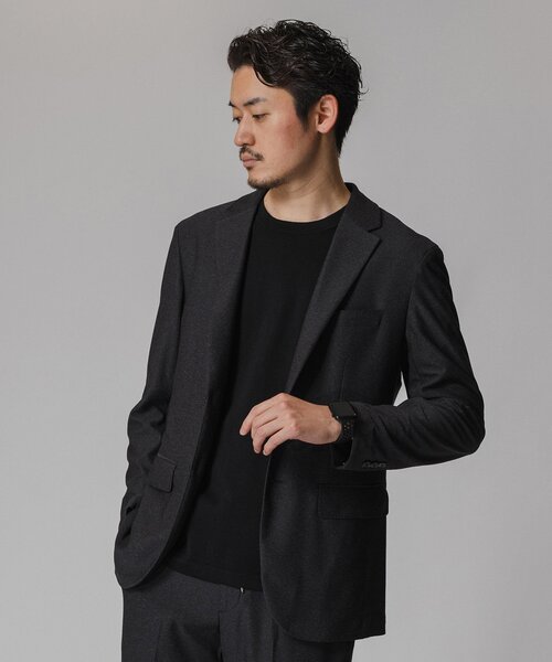 EDIFICE(エディフィス)の「”ストレッチ機能”ドライ バスケット 2Bジャケット【セットアップ着用可】(セットアップ・メンズ・ベージュ/ネイビー/ブラック・X-LARGE/LARGE/MEDIUM/SMALL)」の19枚目の写真