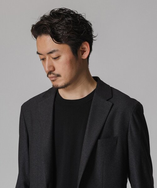 EDIFICE(エディフィス)の「”ストレッチ機能”ドライ バスケット 2Bジャケット【セットアップ着用可】(セットアップ・メンズ・ベージュ/ネイビー/ブラック・X-LARGE/LARGE/MEDIUM/SMALL)」の21枚目の写真