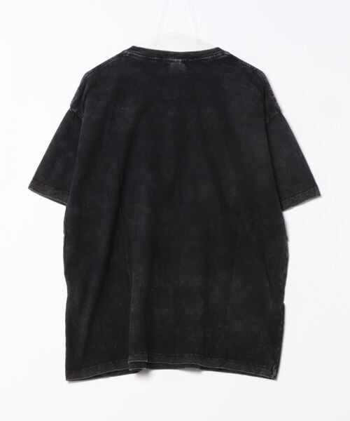 MASHIRO(マシロ)の「【MASHIRO】ヴィンテージ風Tシャツ キャットモチーフ2(MA)(Tシャツ/カットソー・レディース・ブラック・FREE)」の2枚目の写真