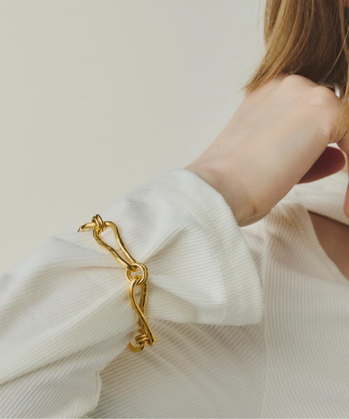 金属アレルギー対応】Ivy Chain Bracelet/チェーンブレスレット