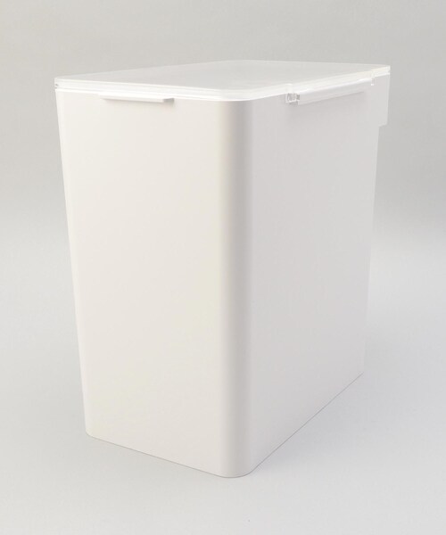 密閉米びつ タワー 10kg 計量カップ付 WH 山崎実業 ＜tower