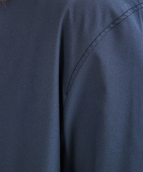 【セール】【AH ABAHOUSE / セットアップ対応】撥水 ストレッチ ノーカラージャケット / サマージャケット（テーラードジャケット）｜AH ABAHOUSE（エーエイチアバハウス）