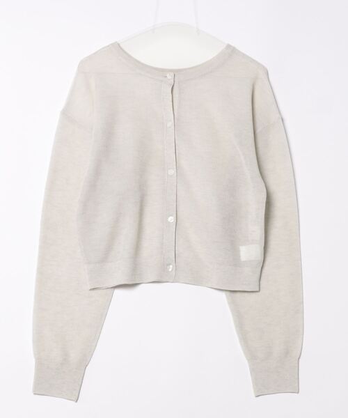 EMMA ROUGE VIF(エマルージュヴィフ)の「【一部店舗限定】シアー前後2WAYカーディガン(カーディガン/ボレロ・レディース・ブラック/サックスブルー/ライトグレー・フリー)」の20枚目の写真