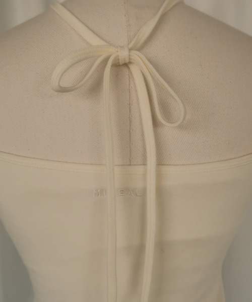 mideal（マイディール）の「back logo 2way camisole / バックロゴ２wayキャミソール（キャミソール・レディース・オフホワイト・FREE）」の4枚目の写真