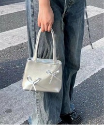 WEGO/リボンミニバッグ