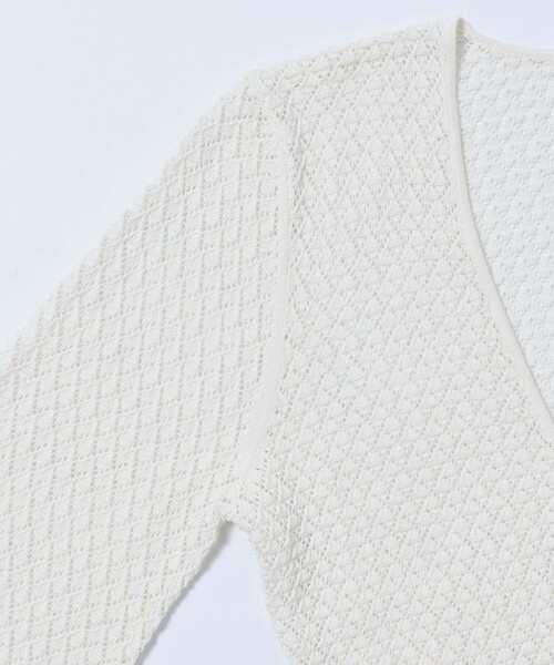 Firsthand(ファーストハンド)の「The Garment/ザ ガーメント Tanzania Short Dress / コットンニットショートドレス(チュニック・レディース・オフホワイト・8)」の5枚目の写真