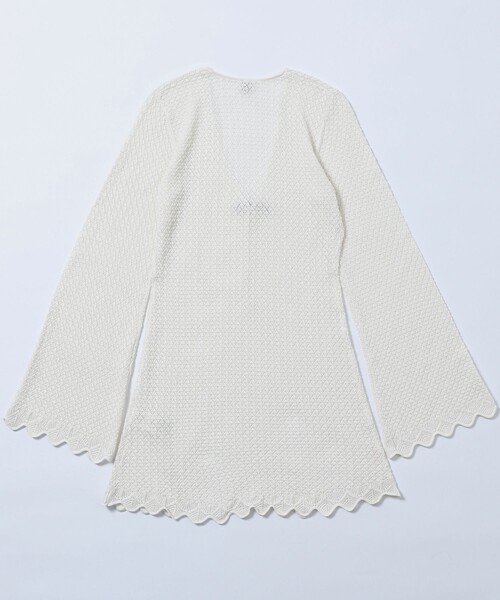 Firsthand(ファーストハンド)の「The Garment/ザ ガーメント Tanzania Short Dress / コットンニットショートドレス(チュニック・レディース・オフホワイト・8)」の9枚目の写真